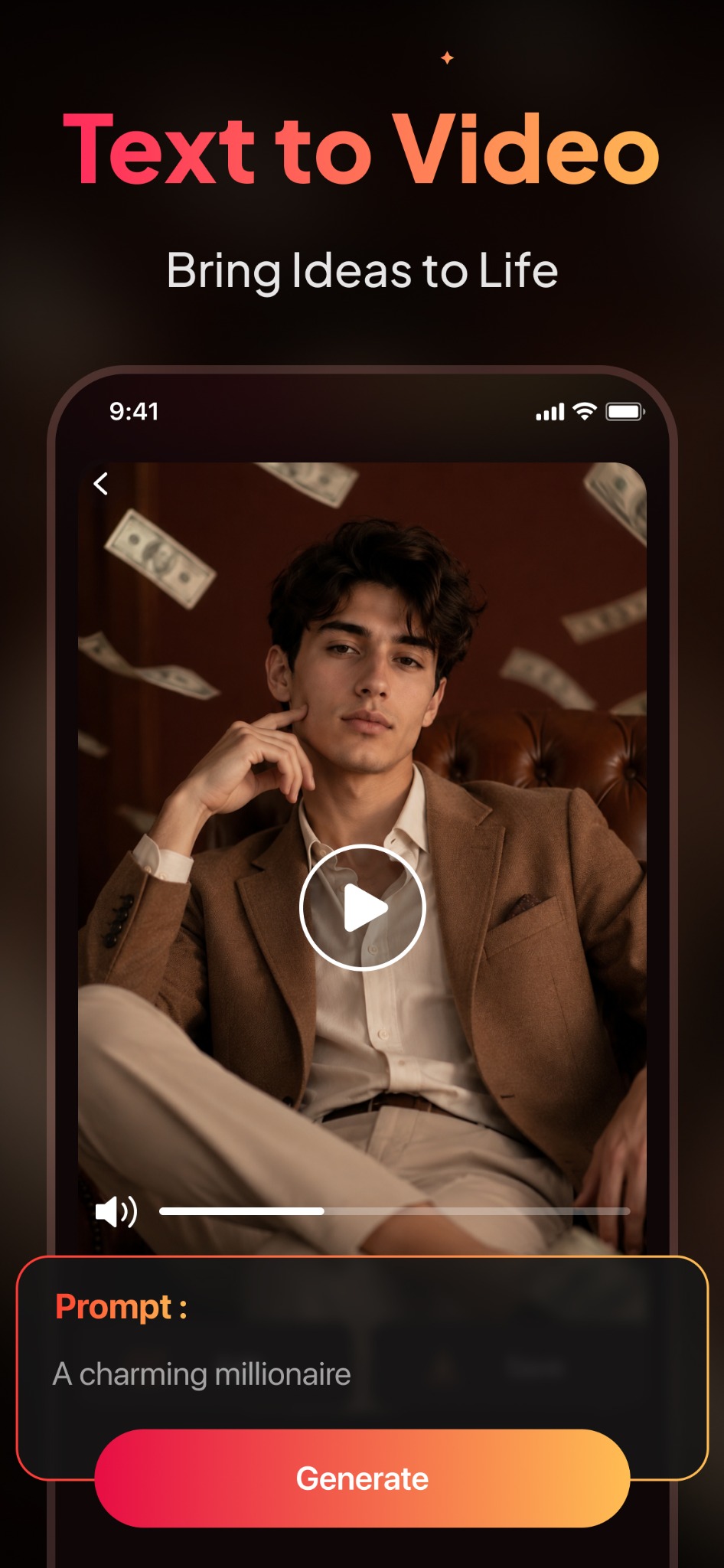 Text to Video in Movix